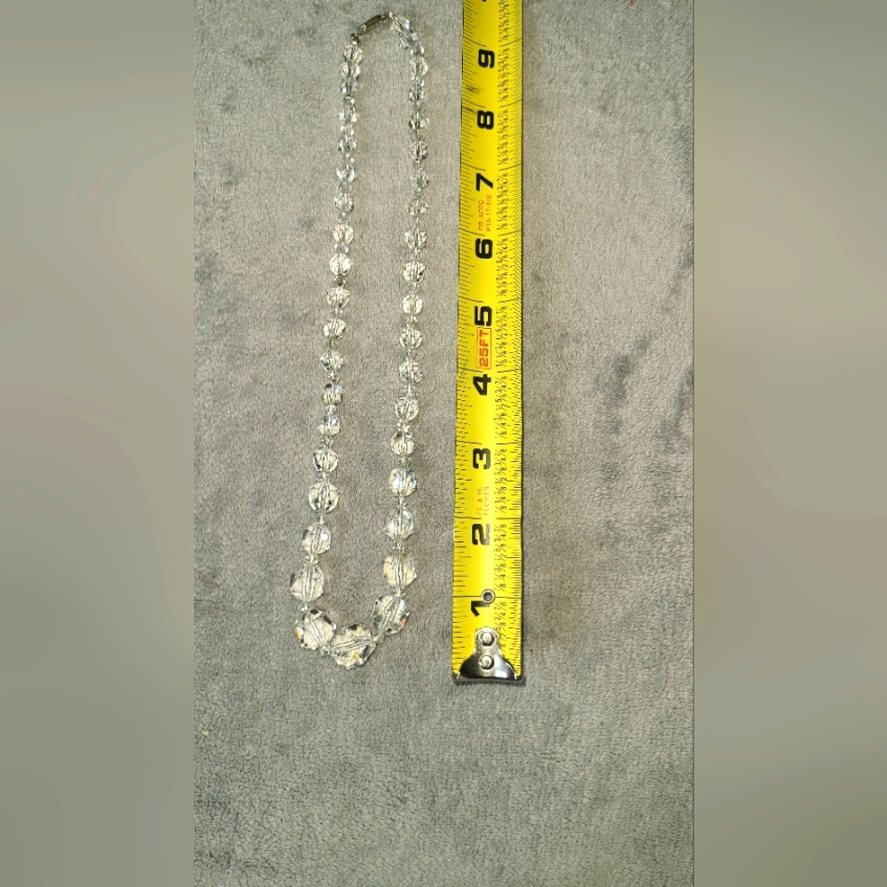 Statement Necklace of Bright Crystal